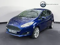 Used Ford Fiesta Titanium 2015 Blue Hatchback