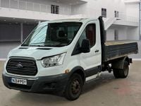 Used Ford Transit 125 HP (91 kW) 2014 White Cabriolet