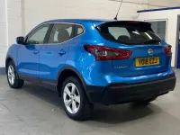 Used Nissan Qashqai Acenta 110 HP (80 kW) 2018 Blue SUV