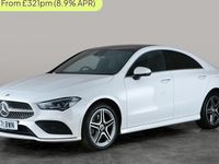 Used Mercedes CLA250e AMG Line Premium Plus 218 HP (160 kW) 2021 White Sedan