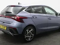 New Hyundai i20 90 HP (66 kW) 2025 Blue Hatchback