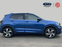 Used VW T-Cross R-line 110 HP (80 kW) 2022 Blue SUV