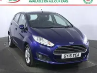 Used Ford Fiesta Zetec 101 HP (74 kW) 2016 Blue Hatchback