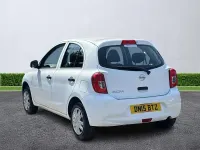 Used Nissan Micra Visia 80 HP (58 kW) 2015 White Hatchback