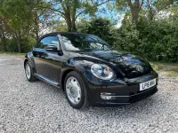 Used VW Beetle Design 105 HP (77 kW) 2016 Black Hatchback