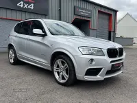 Used BMW X3 M Sport 184 HP (135 kW) 2012 Silver SUV