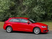 Used Audi A3 2013 Red Hatchback