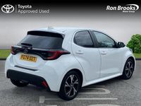 Used Toyota Yaris Hybrid Design 2024 White Hatchback