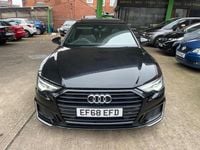 Used Audi A6 S-Line 204 HP (150 kW) 2018 Black Sedan