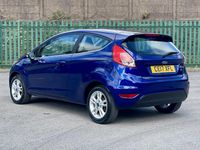 Used Ford Fiesta Zetec 82 HP (60 kW) 2017 Blue Hatchback