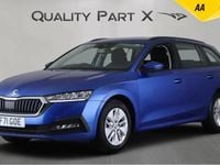 Used Skoda Octavia SE 110 HP (80 kW) 2021 Blue Estate