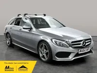 Used Mercedes C250 AMG line 2014 Silver Estate