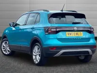 Used VW T-Cross SE 115 HP (84 kW) 2019 Makena turquoise SUV