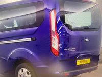 Used Ford Tourneo Custom Titanium 130 HP (95 kW) 2018 Blue Van