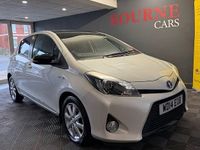 Used Toyota Yaris Hybrid Plus 101 HP (74 kW) 2014 White Hatchback