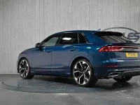 Used Audi Q8 S-Line 286 HP (210 kW) 2019 Blue SUV