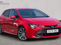 Used Toyota Corolla Design 122 HP (89 kW) 2020 Scarlet flare