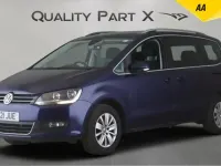 Used VW Sharan SE 150 HP (110 kW) 2021 Blue MPV