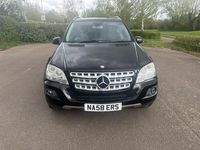Used Mercedes ML300 204 HP (150 kW) 2010 Black SUV
