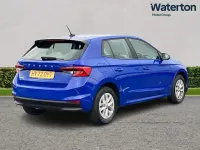 Used Skoda Fabia Comfort 80 HP (58 kW) 2022 Blue Hatchback