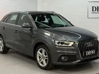 Usado Audi Q3 S-Line 150 HP (110 kW) 2014 Cinzento SUV