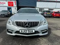 Used Mercedes E220 2012 Silver Coupe
