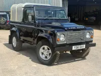 Used Land Rover Defender 122 HP (89 kW) 2011 Blue Pickup