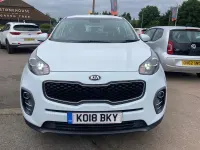 Used Kia Sportage 115 HP (84 kW) 2018 White SUV