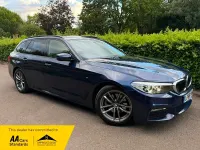 Used BMW 520 M Sport 187 HP (137 kW) 2018 Blue Estate