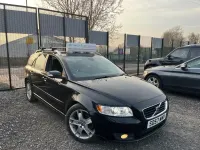 Usado Volvo V50 SE Lux 136 CV (100 kW) 2007 Negro Familiar