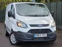 Used Ford Transit Custom 100 HP (73 kW) 2015 White Van