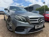 Used Mercedes E220 AMG line 2017 Grey Sedan