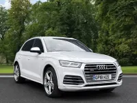 Begagnad Audi SQ5 Design 354 HK (260 kW) 2018 Vit SUV