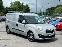 Used Vauxhall Combo Sportive 95 HP (69 kW) 2017 Silver MPV