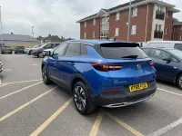 Used Vauxhall Grandland X Sport 128 HP (94 kW) 2018 Blue SUV
