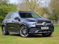 Used Mercedes GLE400 AMG line 2020 Blue Estate