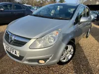 Used Vauxhall Corsa 80 HP (58 kW) 2010 Silver Hatchback