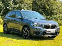 Used BMW X1 Sport Line 187 HP (137 kW) 2015 Grey SUV