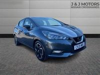 Used Nissan Micra Acenta 92 HP (67 kW) 2021 Grey Hatchback