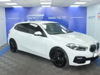 Used BMW 118 Sport Line 140 HP (102 kW) 2020 White Hatchback