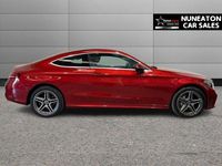 Used Mercedes C220 AMG Line Premium 194 HP (142 kW) 2018 Red Coupe