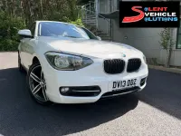 Used BMW 114 Sport Line 102 HP (75 kW) 2013 White Hatchback