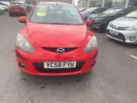 Used Mazda 2 86 HP (63 kW) 2008 Red Hatchback
