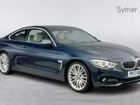 Usado BMW 420 Luxury Line 184 HP (135 kW) 2017 Azul Coupé