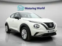 Used Nissan Juke Acenta 117 HP (86 kW) 2023 White SUV