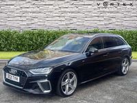 Used Audi A4 S-Line 163 HP (119 kW) 2021 Black Estate