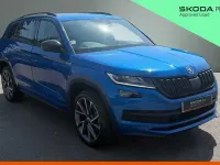 Used Skoda Kodiaq SportLine 150 HP (110 kW) 2021 Blue SUV