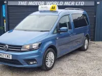 Used VW Caddy Life 2017 Blue MPV