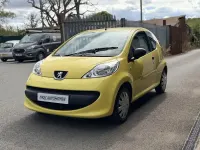 Used Peugeot 107 68 HP (50 kW) 2007 Yellow Hatchback