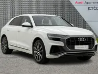 Used Audi Q8 S-Line 286 HP (210 kW) 2022 White SUV